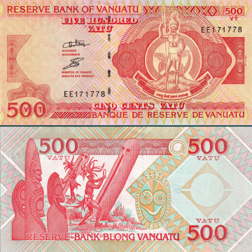 ВАНУАТУ 500 ВАТУ 2006 ГОДА