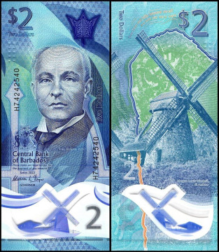 БАРБАДОС 2 ДОЛЛАРА