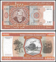 МАВРИТАНИЯ 1000 УГИЙ 1981 ГОДА  