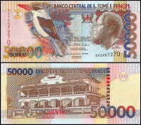 САН-ТОМЕ И ПРИНСИПИ 50000 ДОБРА 2010