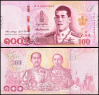 ТАИЛАНД 100 БАТ 2018 ГОДА