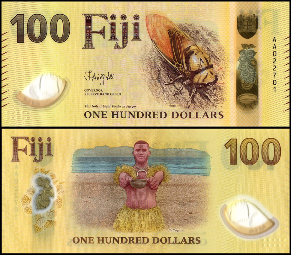 ФИДЖИ 100 ДОЛЛАРОВ