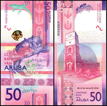 АРУБА 50 ФЛОРИНОВ 2019 ГОДА