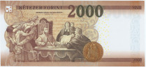 ВЕНГРИЯ 2000 ФОРИНТОВ 2016 ГОДА