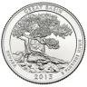 США 25 ЦЕНТОВ 2013 ГОДА НАЦИОНАЛЬНЫЙ ПАРК ГРЕЙТ-БЕЙСИН P